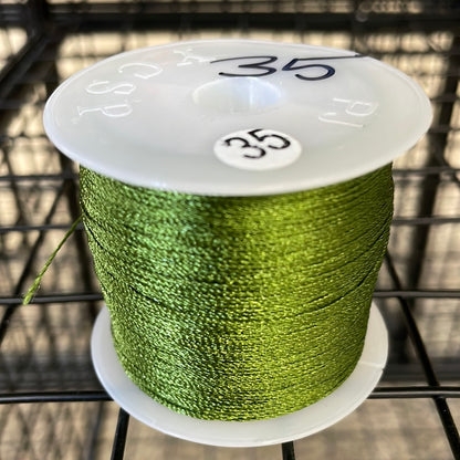 Stacking Thread for Fan Making