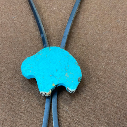 Turquoise Buffalo Bolo Tie