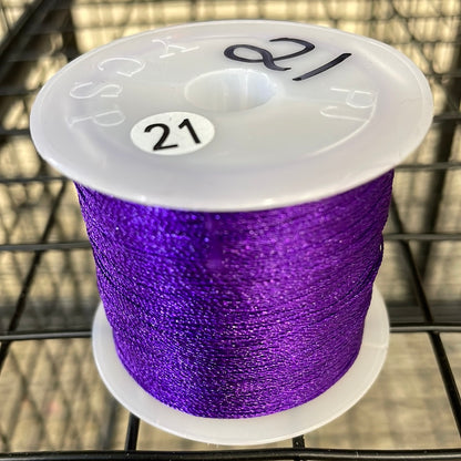 Stacking Thread for Fan Making