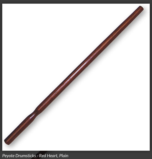 Drumstick Peyote , Red Heart Plain