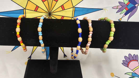 Ghost Bead Bracelets