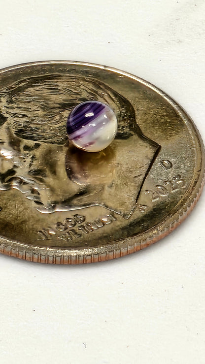 Wampum Round Bead
