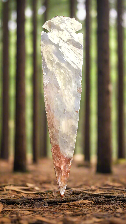 Arrow Head 5" Long White