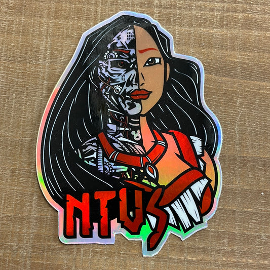 Robohontas Sticker