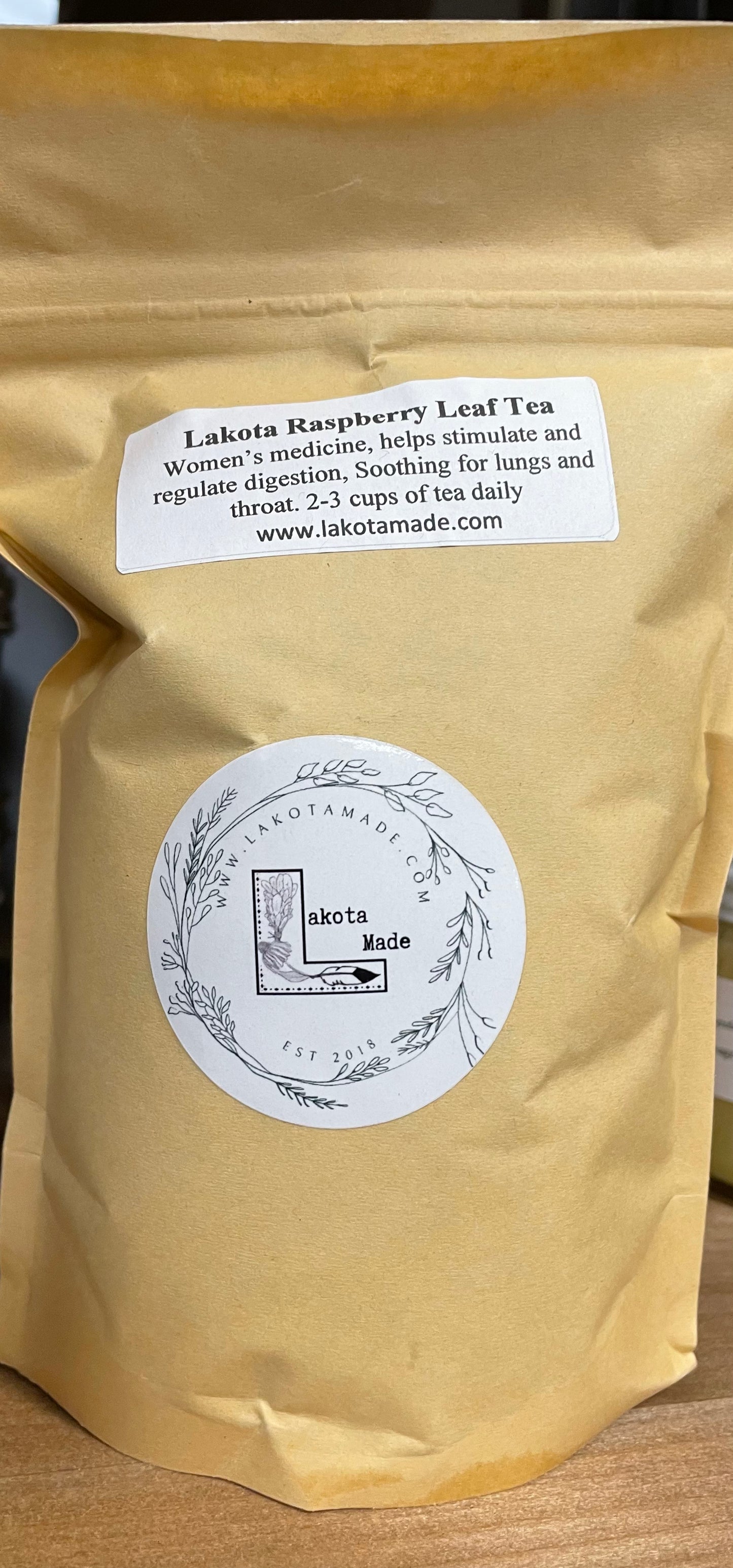 Lakota Raspberry Leaf Tea