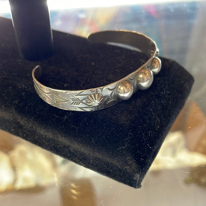 Sterling Silver Stamped Bracelet