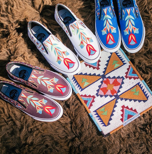 Teton Trade Cloth By Lenape Canvas Shoes By Kira Murillo