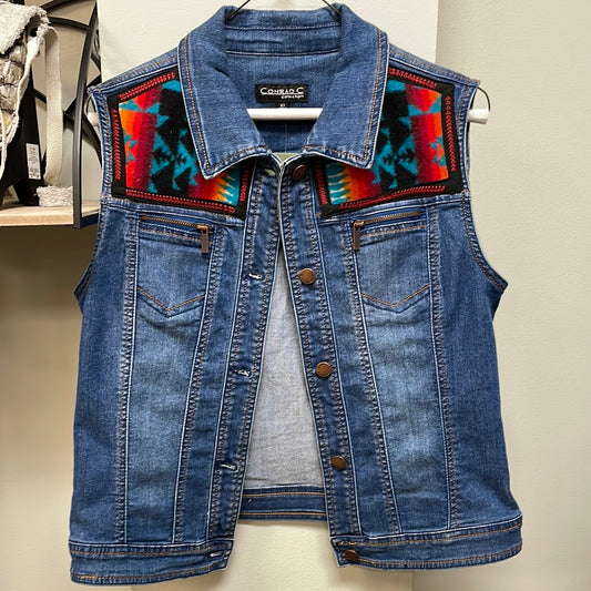 Designed Jean Vest