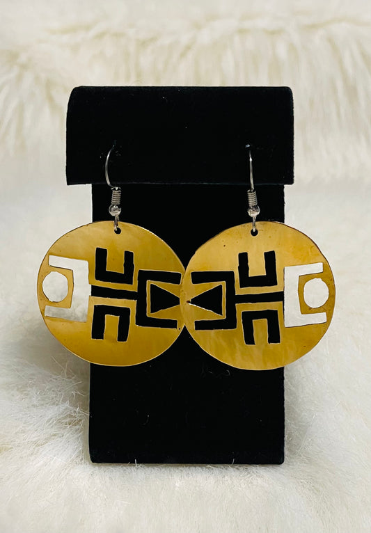 Geometric Plains Style Earrings
