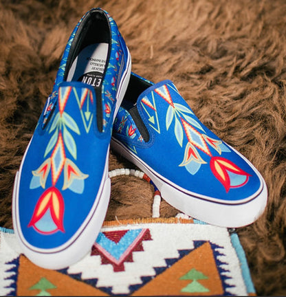 Teton Trade Cloth By Lenape Canvas Shoes By Kira Murillo