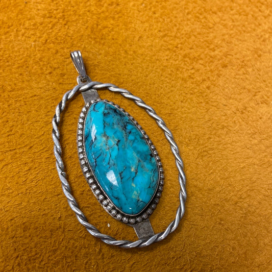 Pendant Turquoise Twist