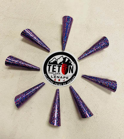 Glitter Jingle Cones Adult