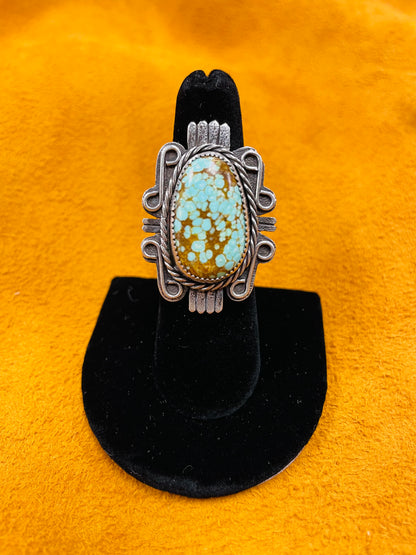 Sterling Silver Ring With Turquoise Stone