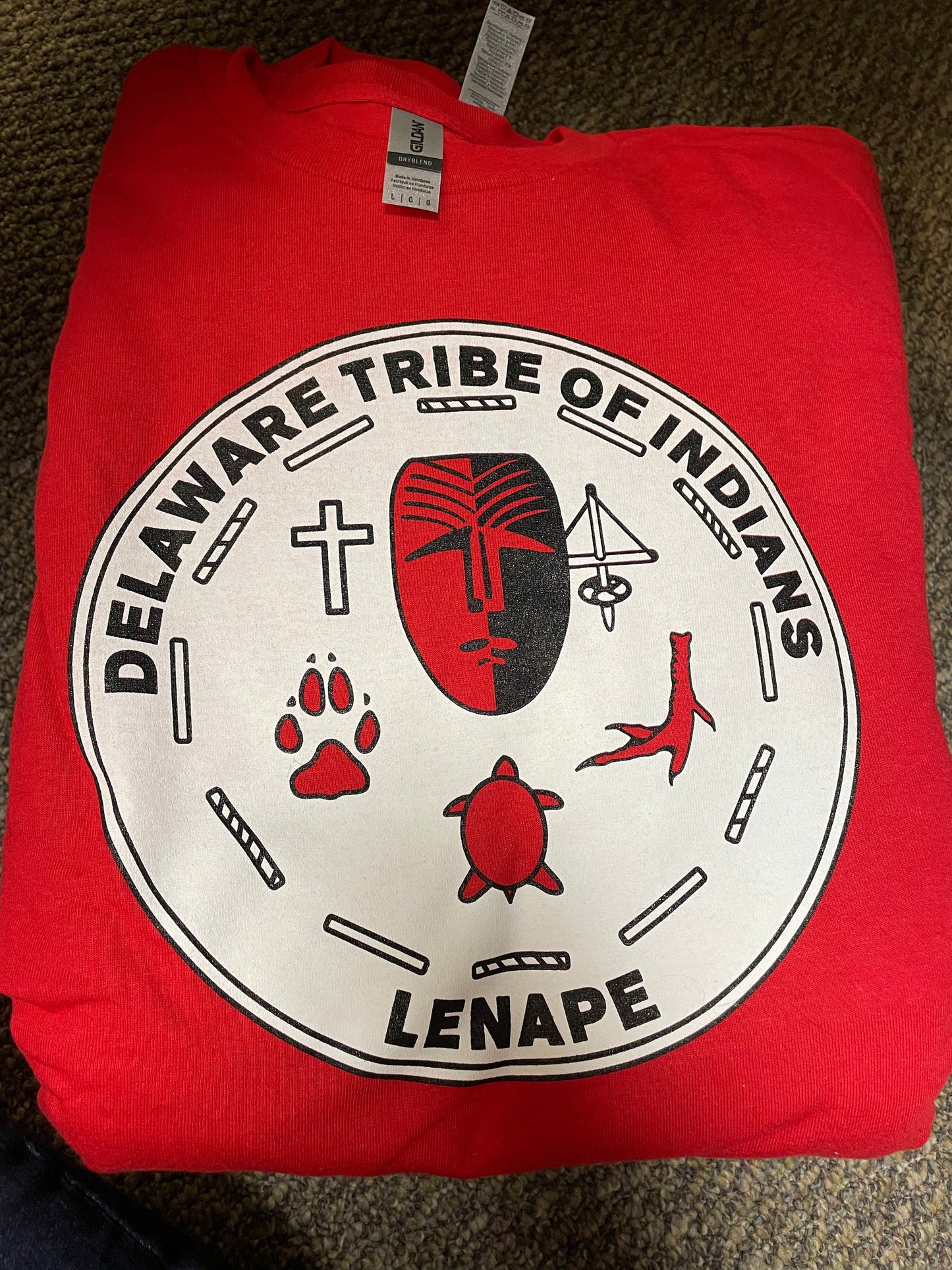 Delaware Tribe Seal Tee Shirt